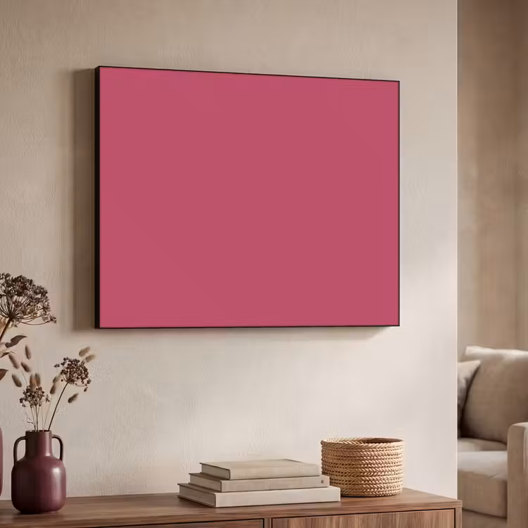 Deep - Berry - Rood Textielframe zwart klein 947 -sfeer3