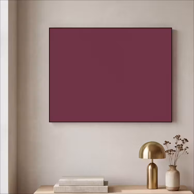 Deep - Plum - Paars Textielframe zwart klein 947 -sfeer2