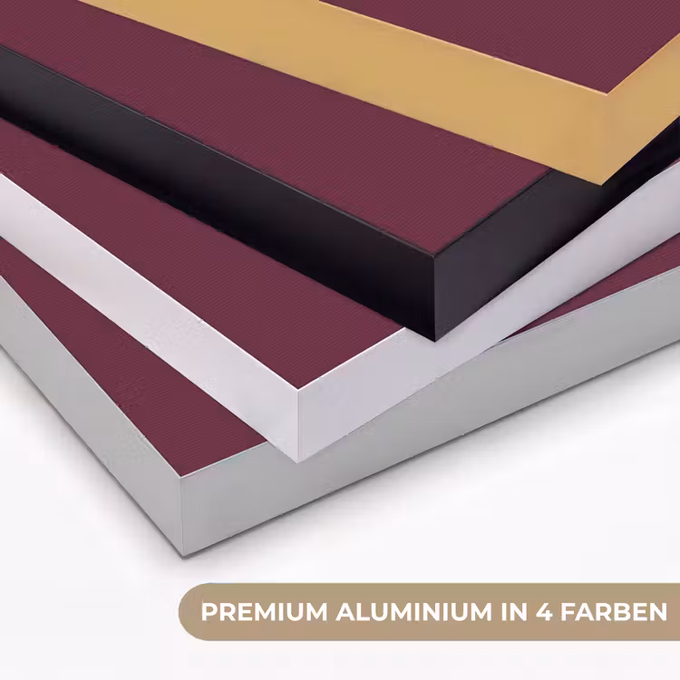 Deep - Plum - Paars Textielframe zwart klein 947 -USP_kleurenDE