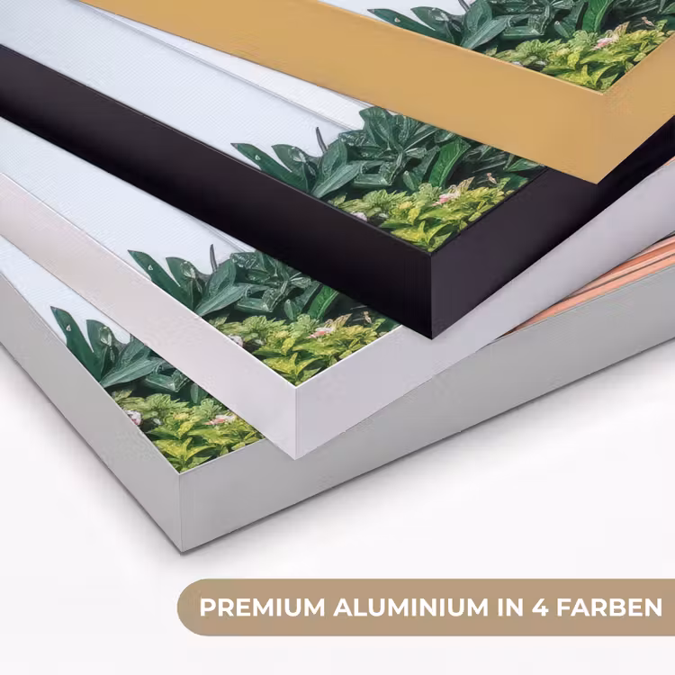 Deur - Patronen - Planten Textielframe zwart klein -USP_kleurenDE