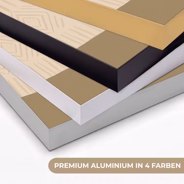 Vaas - Geruit - Planten - Modern - Paars Textielframe zwart klein -USP_kleurenDE