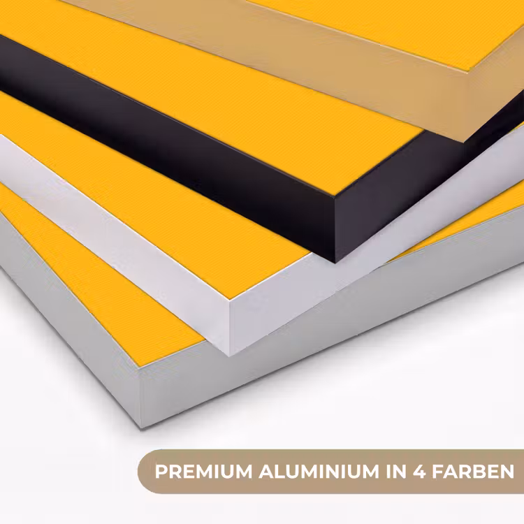 Vivid - Amber - Geel Textielframe zwart klein 947 -USP_kleurenDE