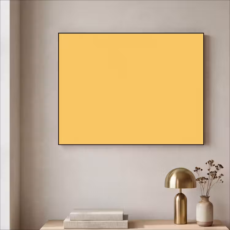 Warm - Sand - Terracotta Textielframe zwart klein 947 -sfeer2