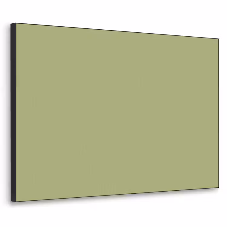 Whispering - Sage - Groen Textielframe zwart klein 947 -3d