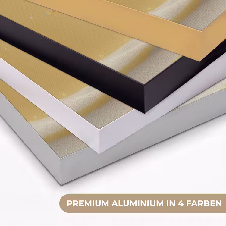 Citroen - Taart - Eten - Geel Textielframe zwart klein -USP_kleurenDE