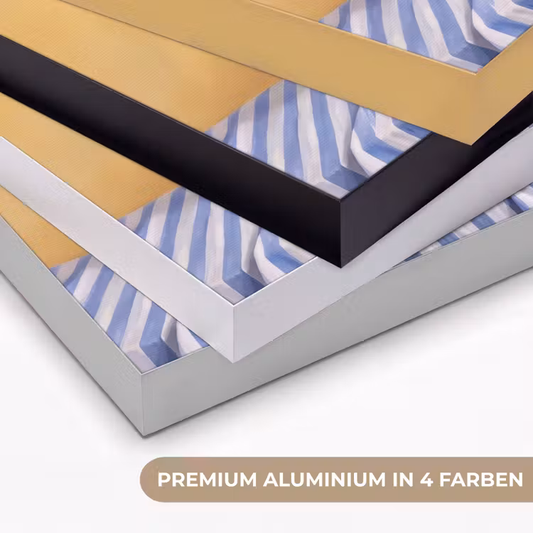 Art Frame - Zitrone – Stillleben – Modern - Citroen - Stilleven - Modern Textielframe zwart klein