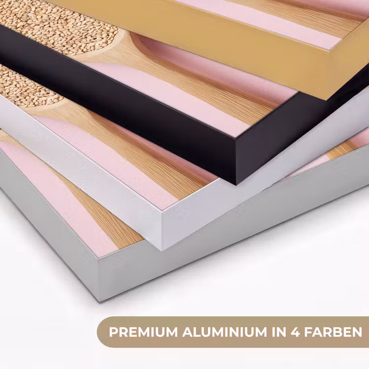 Ingrediënten - Lepels - Hout - Roze Textielframe zwart klein -USP_kleurenDE