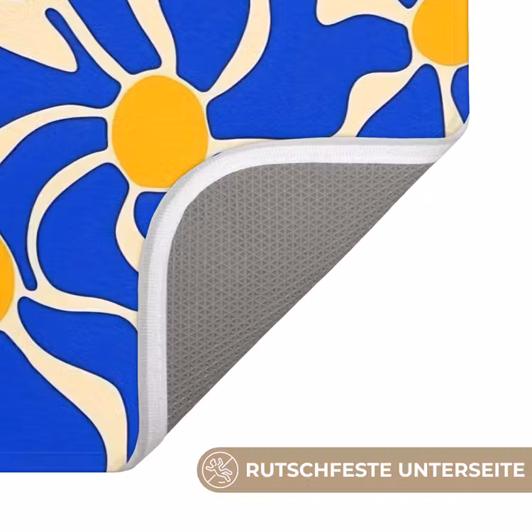 Abstract - Bloem - Blauw Badmat middel 997 -USP_AntislipDE