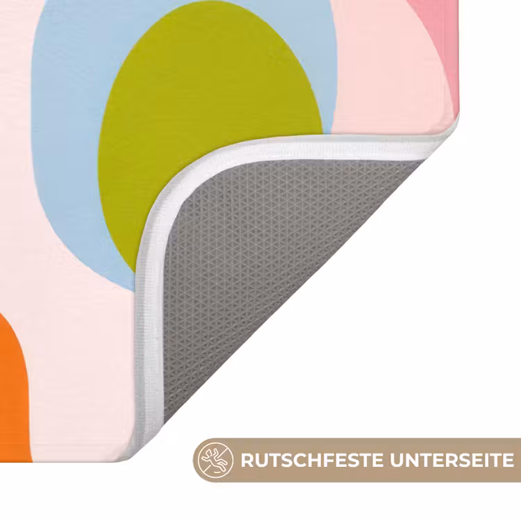 Abstract - Vormen - Roze Badmat middel -USP_AntislipDE
