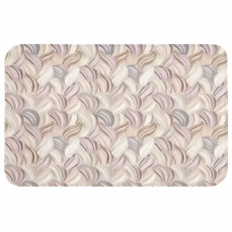 Abstract - Golvend - Pastel Badmat middel 997 -3d