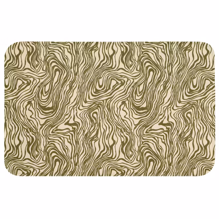 Abstract - Marmer - Groen Badmat middel 997 -3d