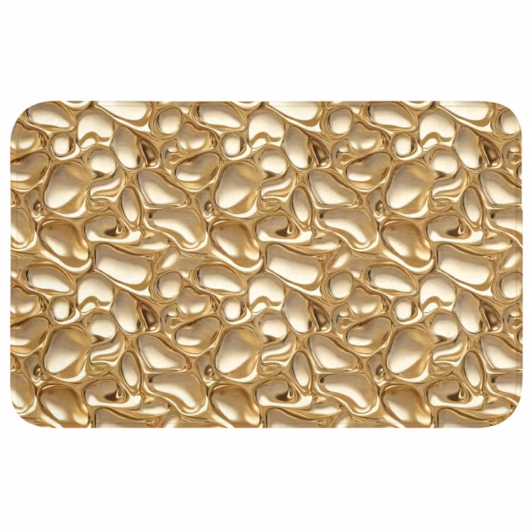 Abstract - Modern - Goud Badmat middel 997 -3d