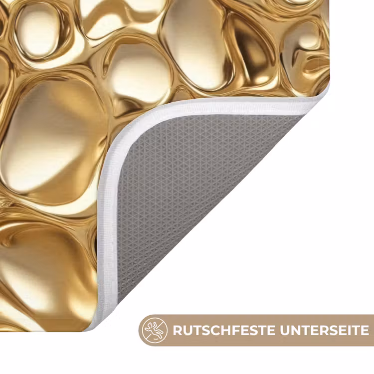 Abstract - Modern - Goud Badmat middel 997 -USP_AntislipDE