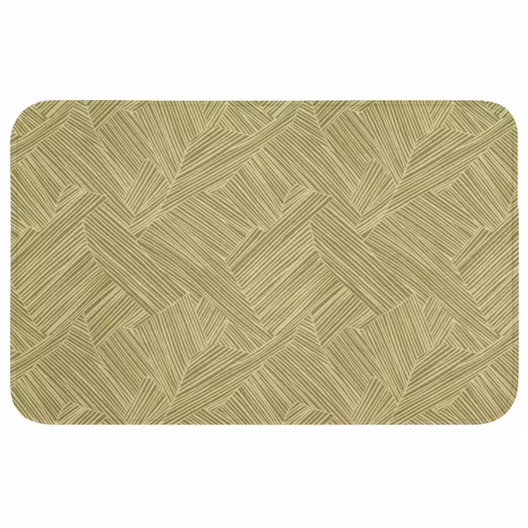 Abstract - Modern - Groen Badmat middel 997 -3d