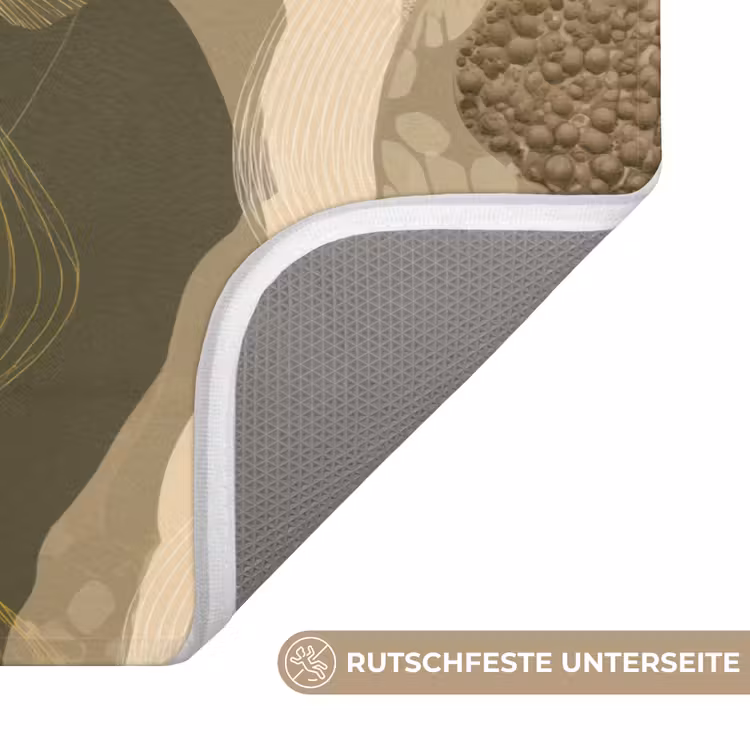 Abstract - Modern - Groen Badmat middel 997 -USP_AntislipDE