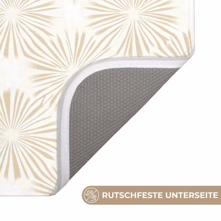 Abstract - Motief - Beige Badmat middel 997 -USP_AntislipDE