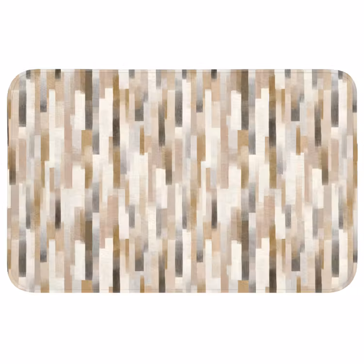 Abstract - Patroon - Kwaststreken Badmat middel 997 -3d