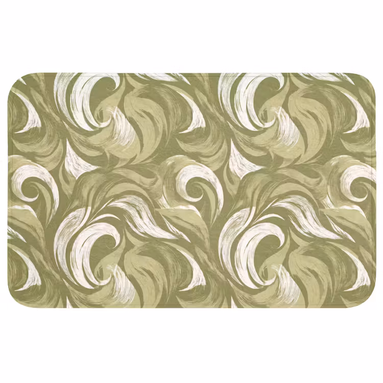 Abstract - Textuur - Groen Badmat middel 997 -3d