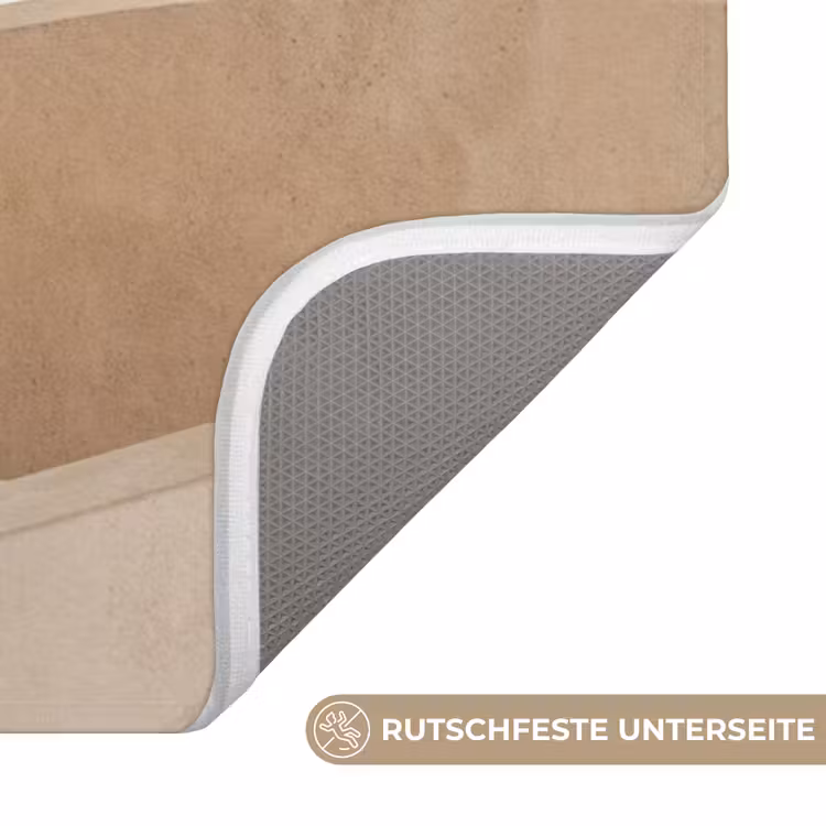 Abstract - Golven - Modern - Beige Badmat middel -USP_AntislipDE