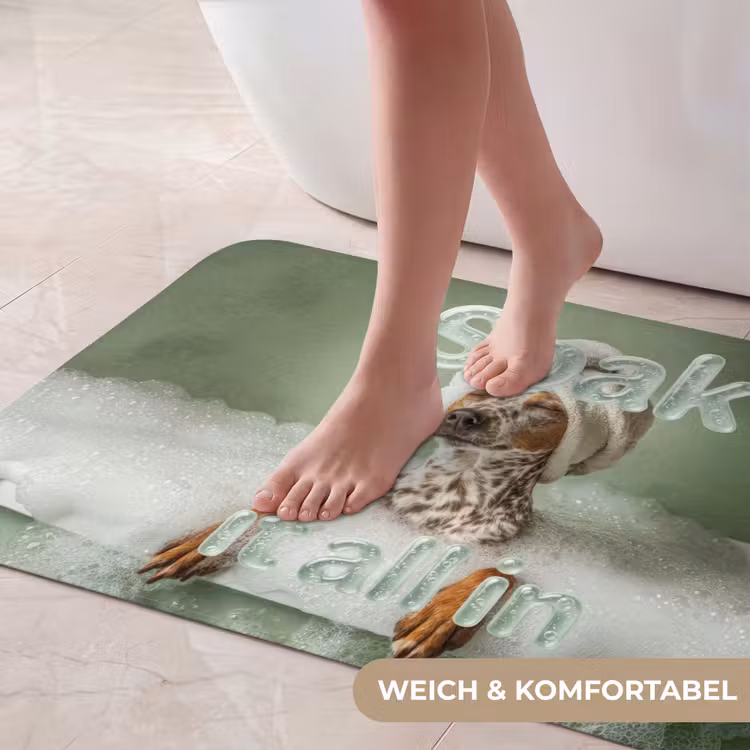 Soak it all in - Hond - Bad Badmat middel -USP_ZachtDE