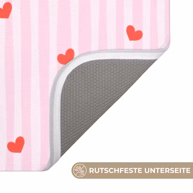 Amore vita sole - Roze - Hartjes Badmat middel -USP_AntislipDE
