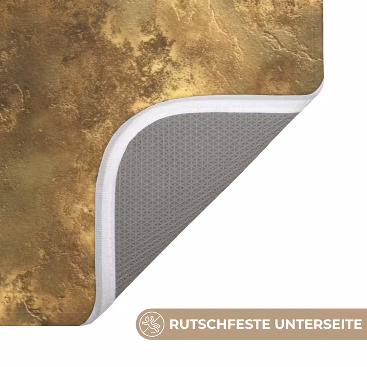 Antiek - Metaallook - Goud Badmat middel 997 -USP_AntislipDE
