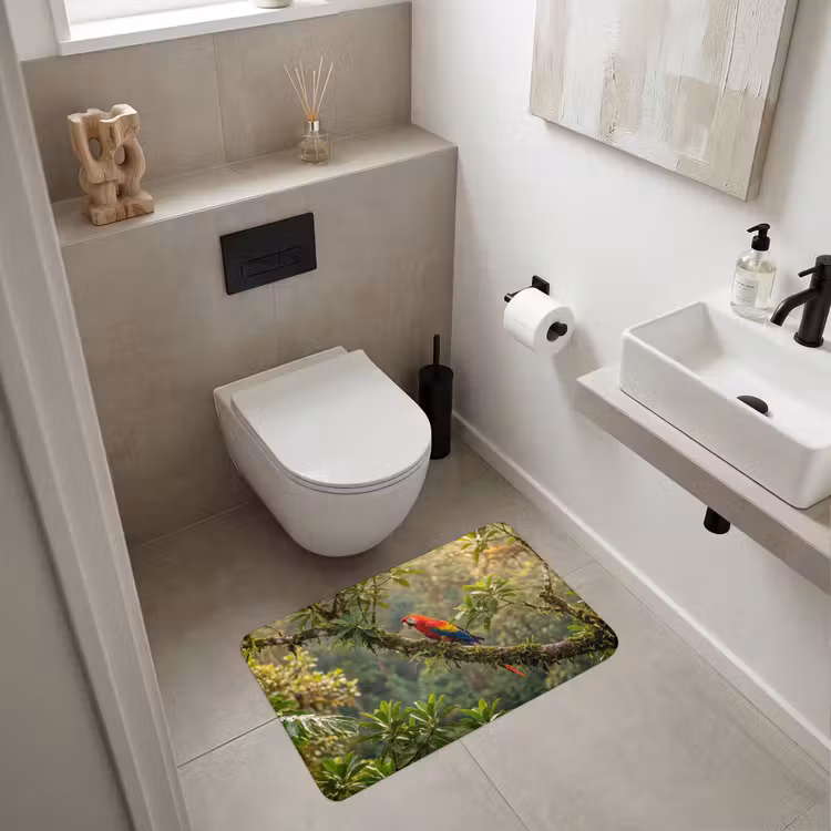 Ara - Jungle - Rood Badmat middel -sfeer4