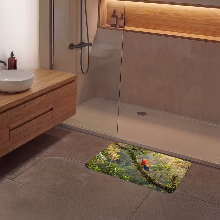 Ara - Jungle - Rood Badmat middel -sfeer2