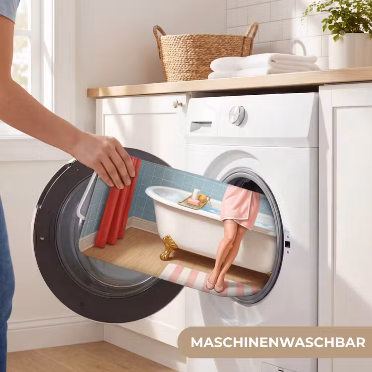 Badkamer - Vrouw - Roze Badmat middel -USP_WasbaarDE