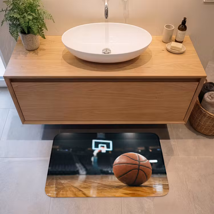 Basketbal - Arena - Sport Badmat middel -sfeer1