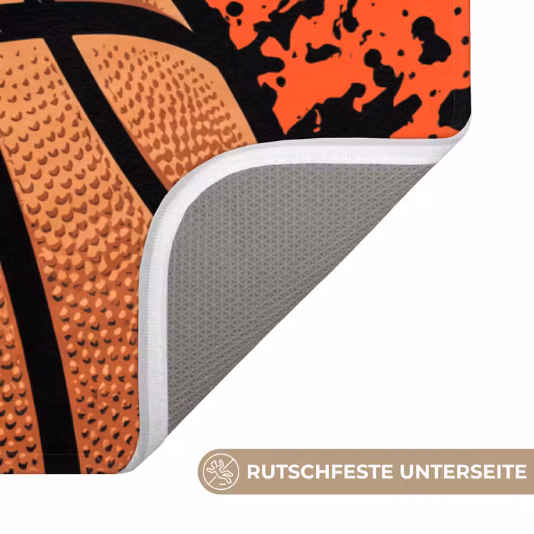 Basketbal - Verf - Sport - Oranje Badmat middel -USP_AntislipDE