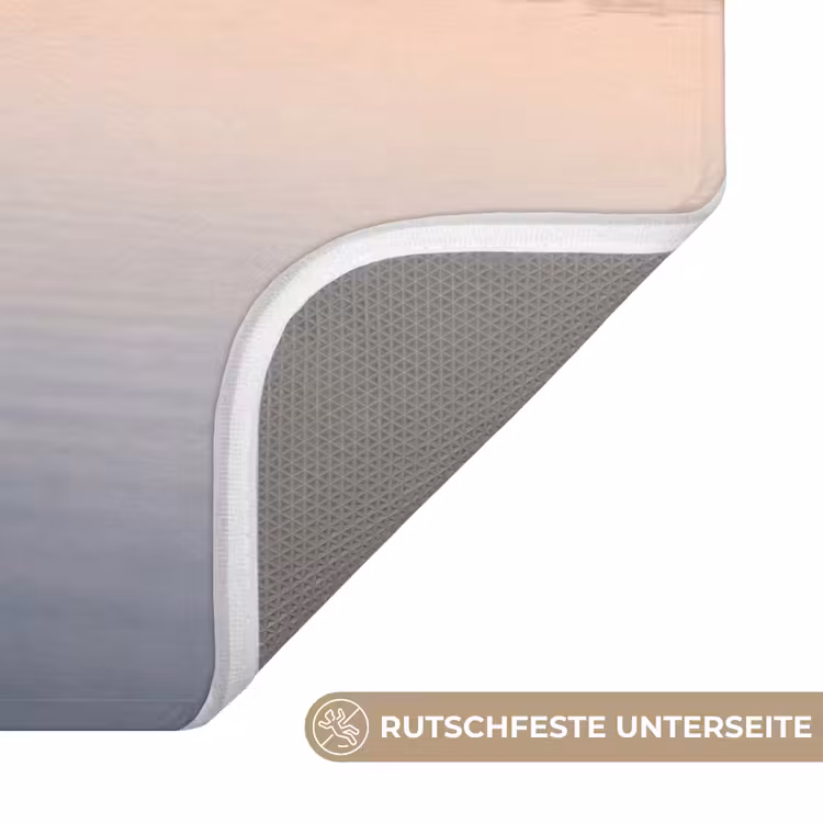 Bomen - Reflectie - Water - Zonsopgang - Serene Badmat middel -USP_AntislipDE