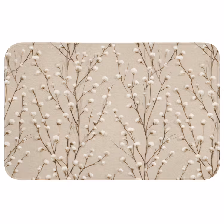 Katoen - Natuur - Taupe Badmat middel 997 -3d