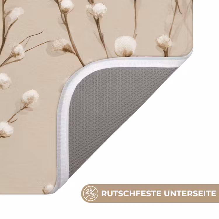Katoen - Natuur - Taupe Badmat middel 997 -USP_AntislipDE