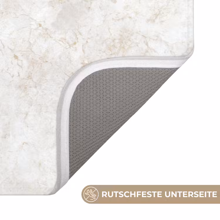 Beige - Marmer - Aders Badmat middel 997 -USP_AntislipDE