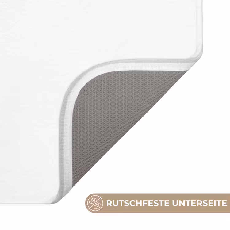 Bisous - Lip - Wit - Rood Badmat middel -USP_AntislipDE