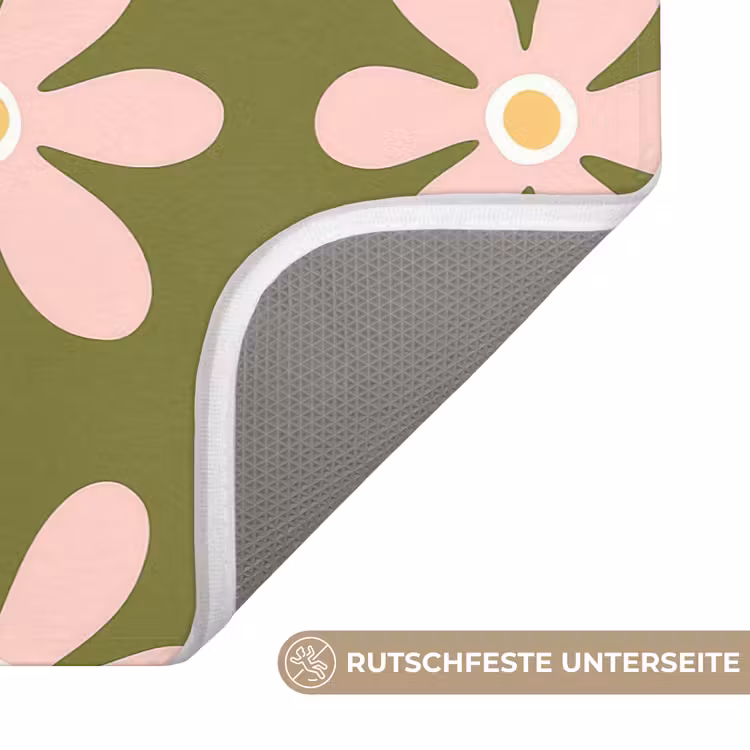 Bloem - Modern - Groen Badmat middel 997 -USP_AntislipDE