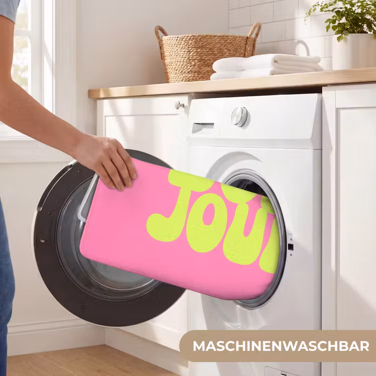 Bonjour - Roze - Fel groen Badmat middel -USP_WasbaarDE