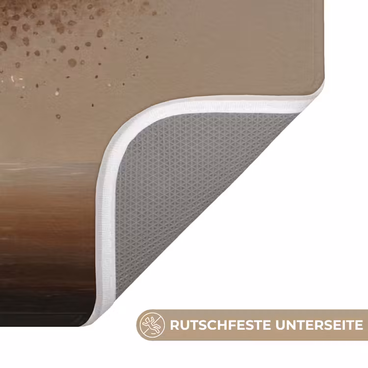 Bootje - Blaadjes - Goud - Water Badmat middel -USP_AntislipDE