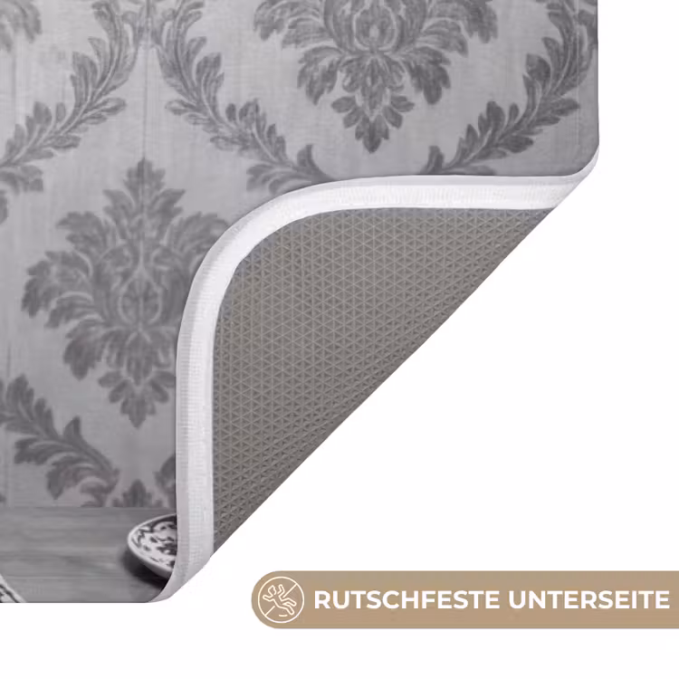 Chic - Vrouw - Zwart - Wit Badmat middel -USP_AntislipDE