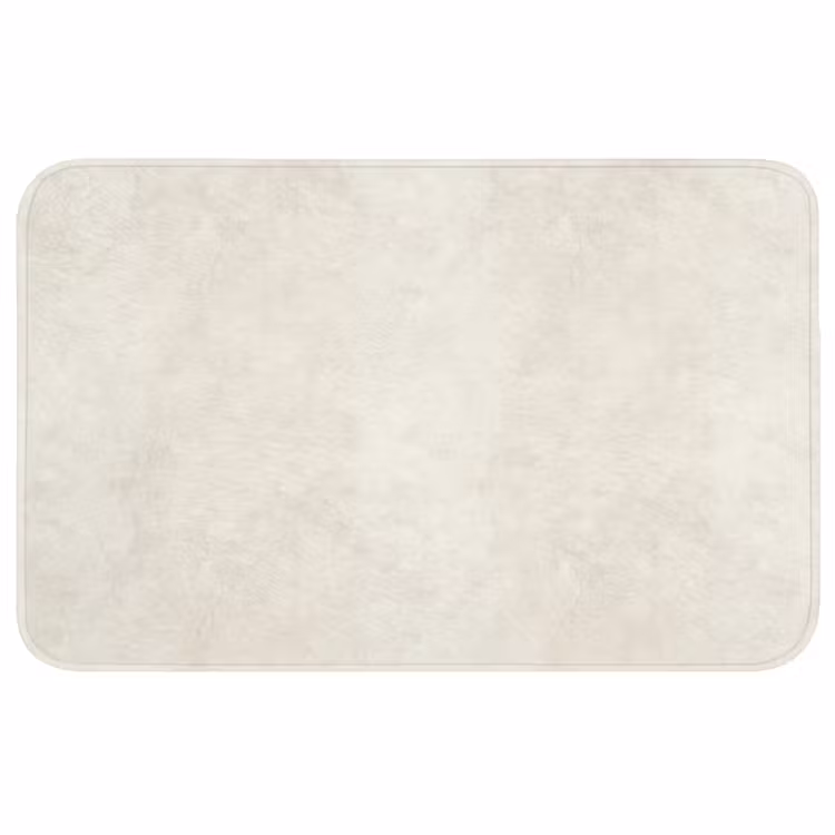 Crème - Egaal - Beton Badmat middel 997 -3d