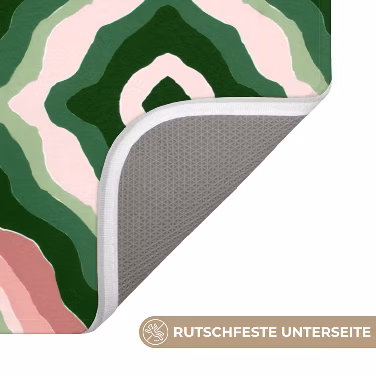 Ontwerp - Organisch - Kleurrijk Badmat middel 997 -USP_AntislipDE