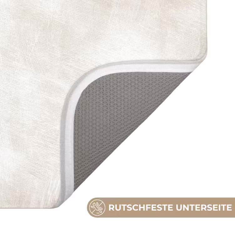 Subtiel - Structuur - Beige Badmat middel 997 -USP_AntislipDE