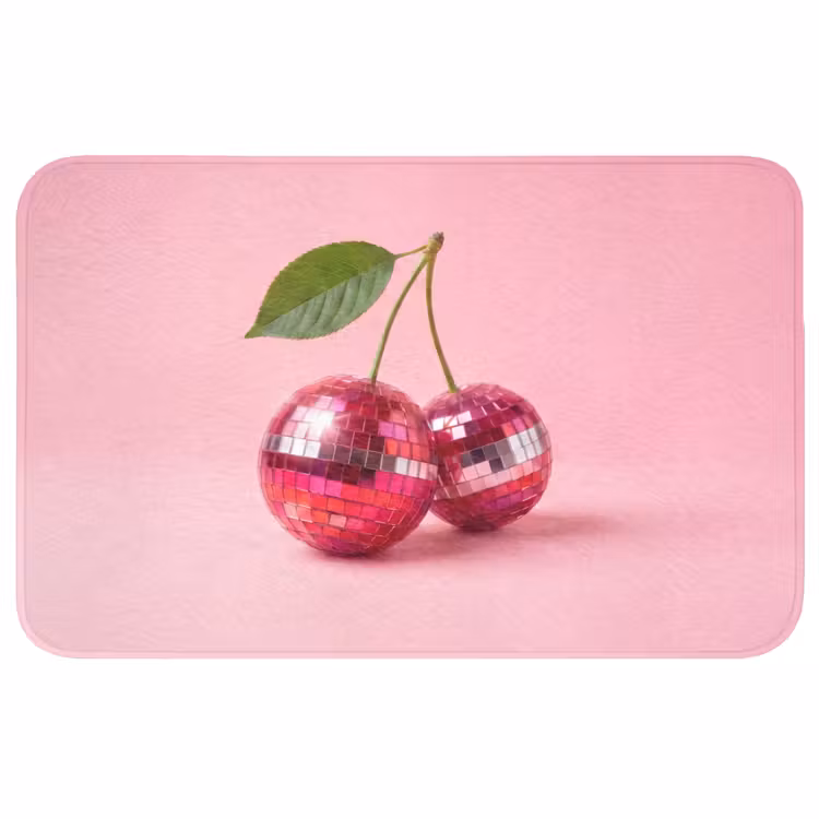Disco - Kersen - Roze Badmat middel -3d