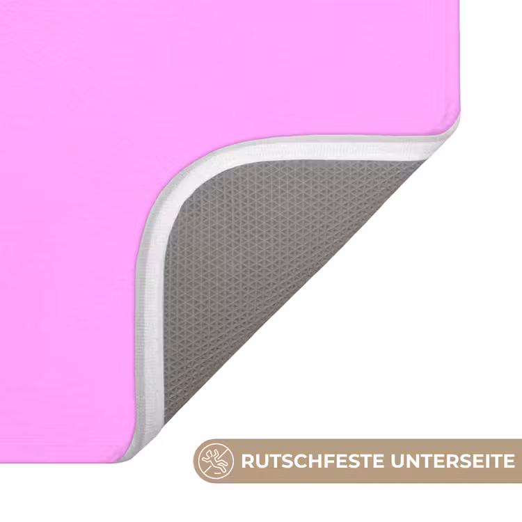 Diva - Lip - Panterprint - Roze Badmat middel -USP_AntislipDE