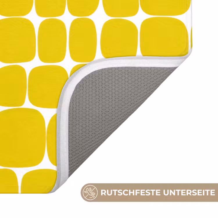 Stippen - Modern - Geel Badmat middel 997 -USP_AntislipDE