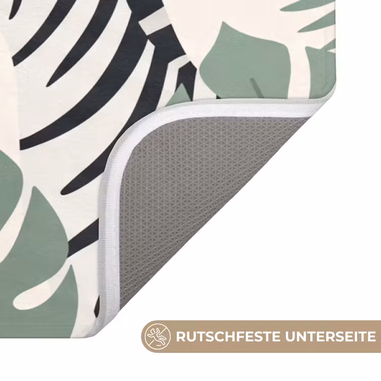 Jungle - Rustiek - Pastel Badmat middel -USP_AntislipDE