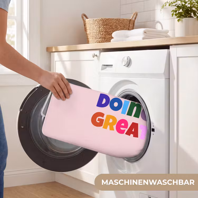 You're doing great - Roze - Kleurrijk Badmat middel -USP_WasbaarDE