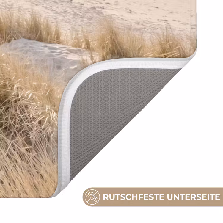 Duinen - Strand - Beige Badmat middel -USP_AntislipDE