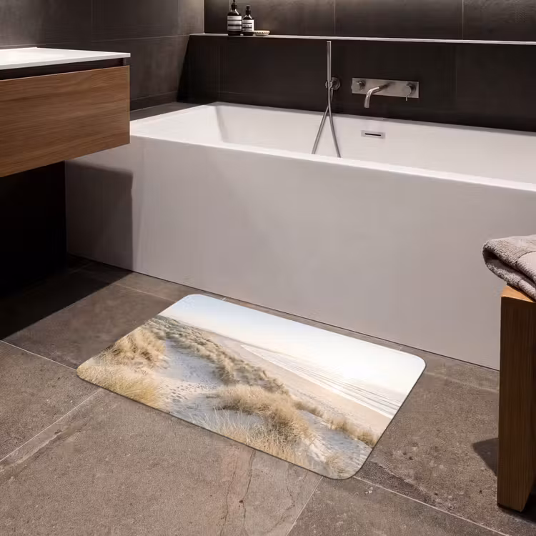 Duinen - Strand - Beige Badmat middel -sfeer3